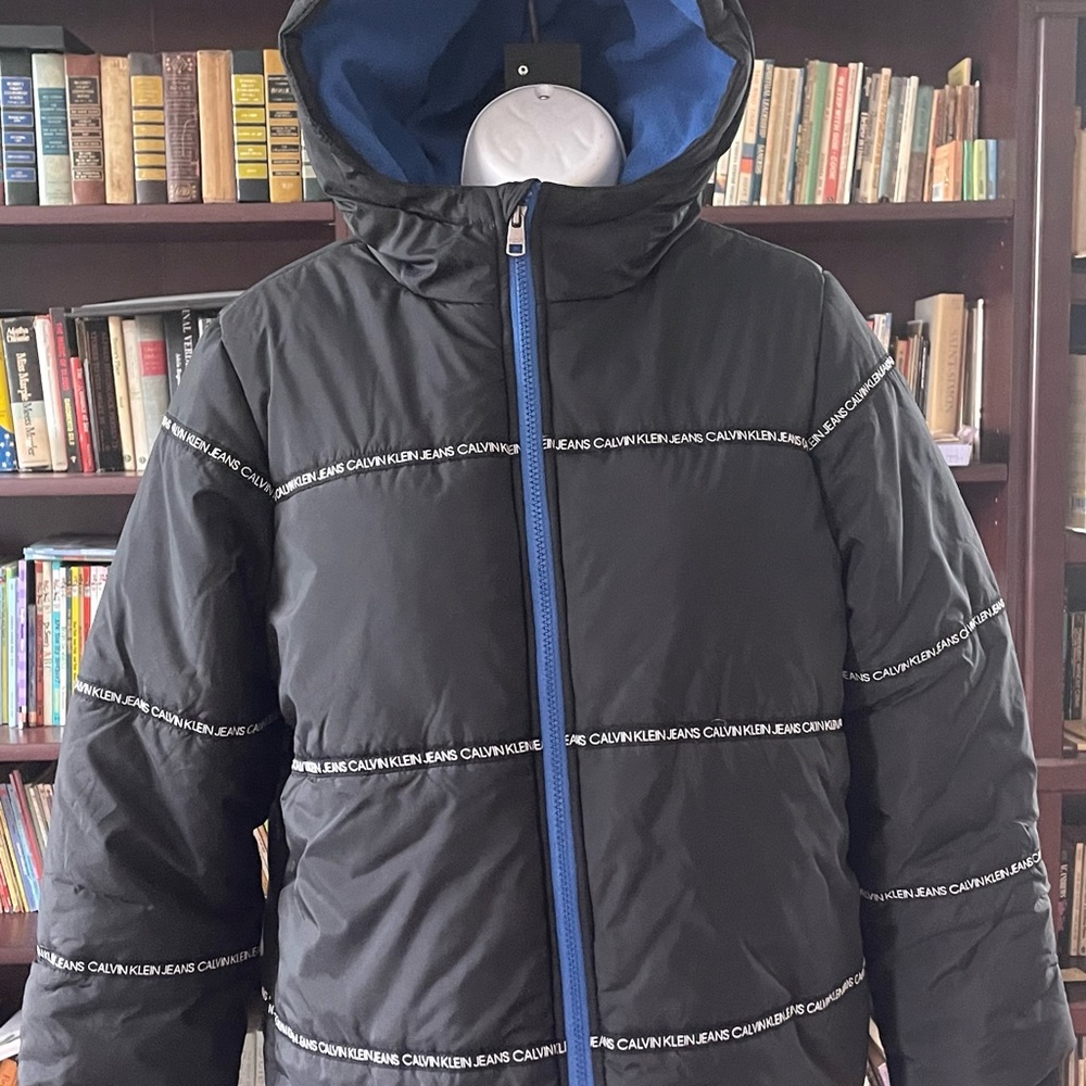 NWT Calvin Klein boys coat size 14/16